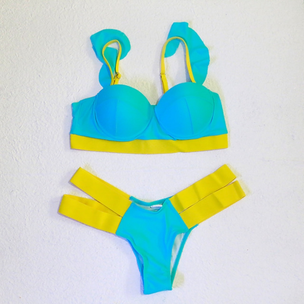 Brand new push up bikini swim suit